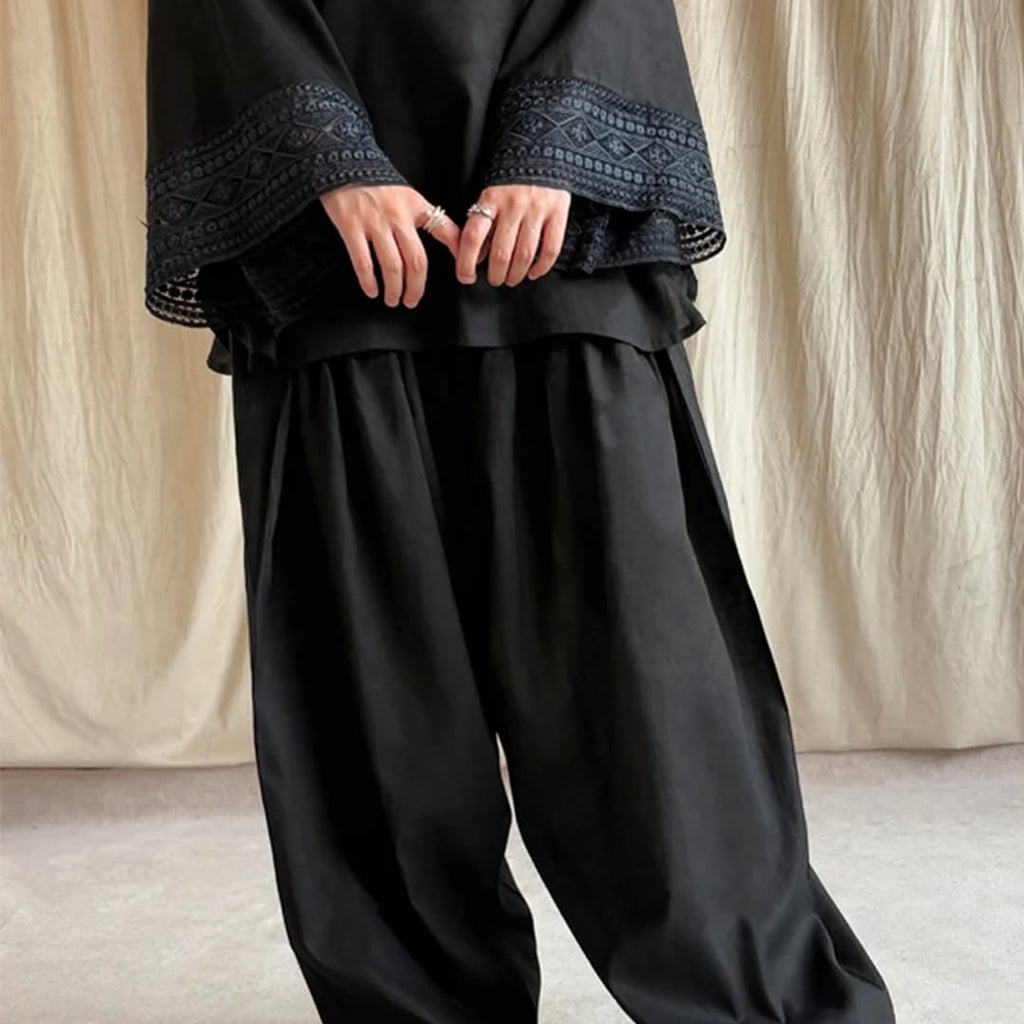 Farshi shalwar Black 3pcs