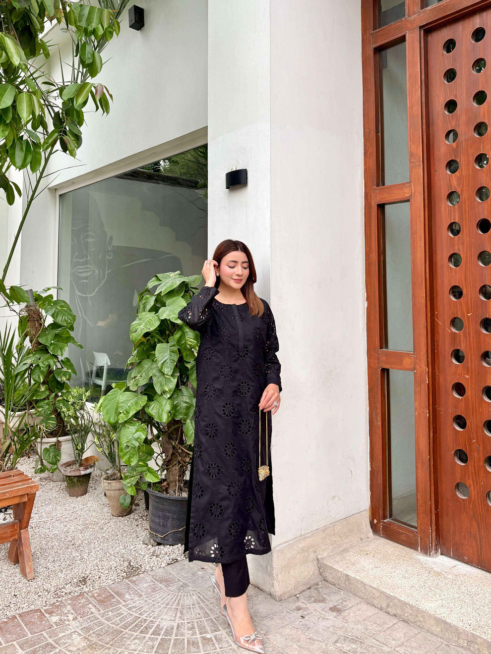 Black Boring 2pcs