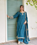 Zimal Embroidered 3pcs