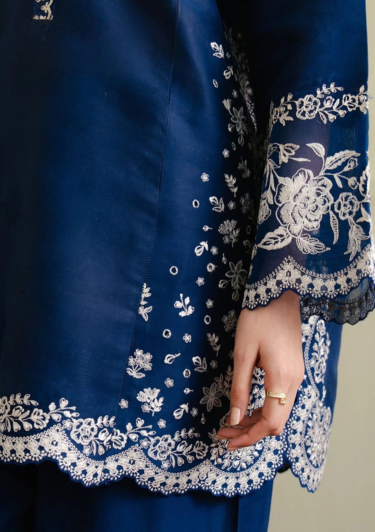 Blue frost Floral 3 pcs