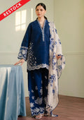 Blue frost Floral 3 pcs
