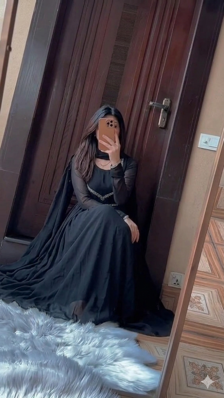 chiffon koti style maxi 3p