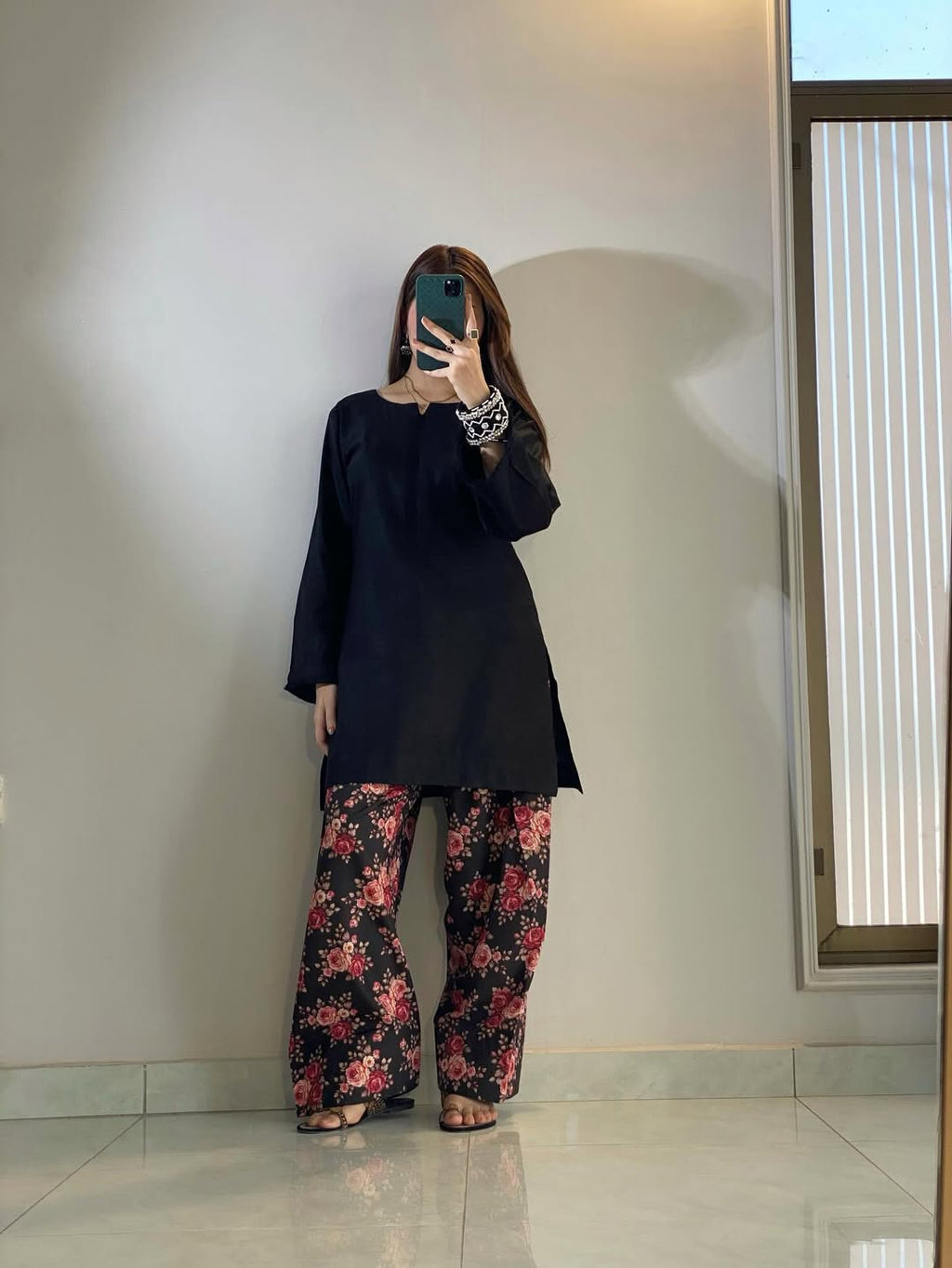 Rose Black  2pcs Set